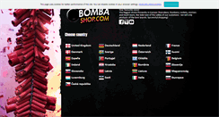 Desktop Screenshot of bombashop.com
